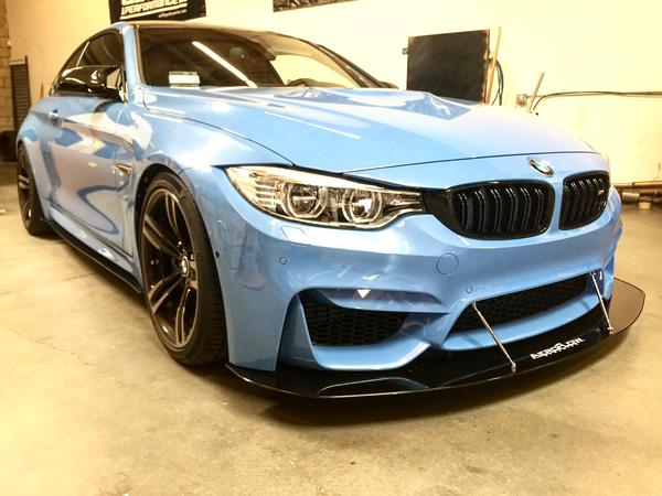 Univerzální nastavitelné vzpěry pro stabilizaci spoilerů a difuzorů - délka 200mm - černé