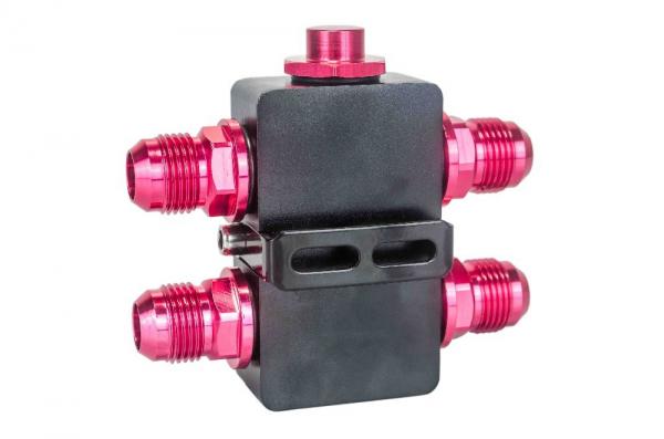 Termostat ProRacing inline pro olejové vedení - vývody D-10