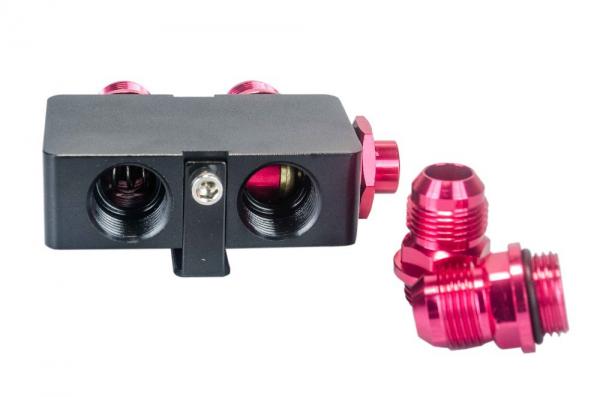 Termostat ProRacing inline pro olejové vedení - vývody D-10