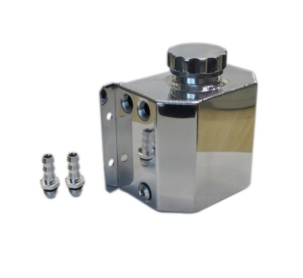 Water radiator coolant header tank - 2x vývod - objem 1l