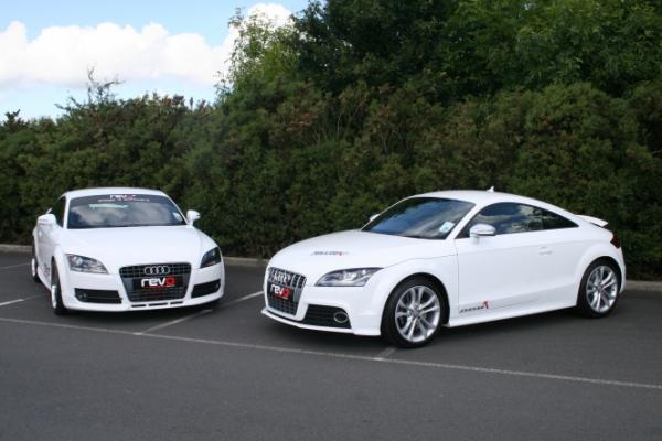 Úprava řídící jedntoky REVO Technik Stage 2+ pro Audi TTS 8J 2.0TFSI 271PS K04 (08-14)