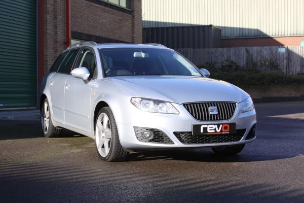 Úprava řídící jedntoky REVO Technik Stage 2+ pro Seat Exeo 2.0TFSI 200PS K03 (08-)