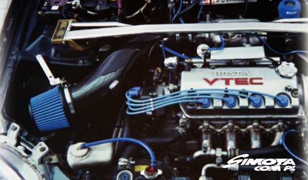 Sportovní kit sání Simota Big Plastic Tube Honda Civic (92-00)