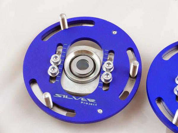 Přední horní uložení tlumičů (Pillowball Top Mounts) Silver Project BMW E36 - 3D verze pro stavitelný podvozek