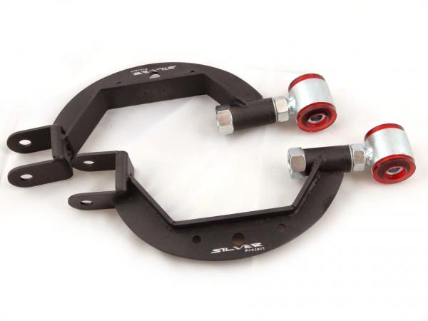 Rear Lower Camber Control Arms Silver Project Nissan 200SX S13 / S14 / Skyline R33