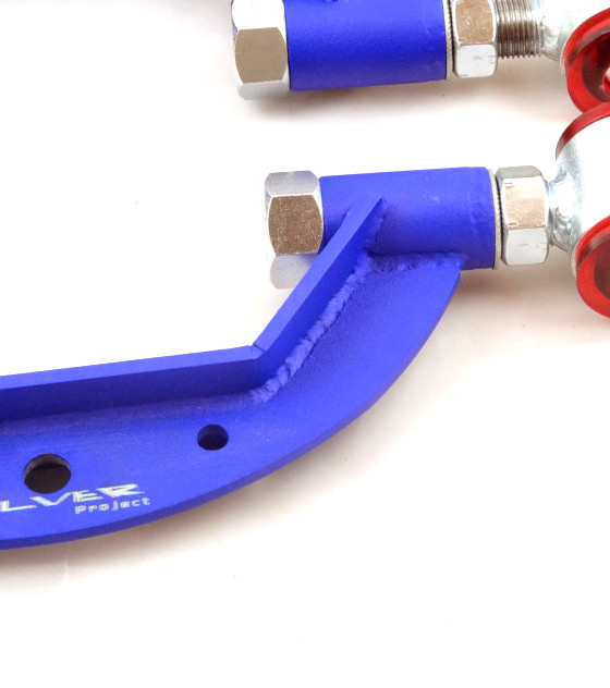 Rear Lower Camber Control Arms Silver Project Nissan 200SX S13 / S14 / Skyline R33