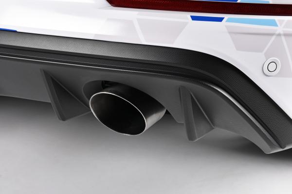 Catback výfuk Milltek Ford Focus Mk3 RS 2.3T EcoBoost 5-dv. Hatchback (16-) - verze bez rezonátoru - koncovky leštěné