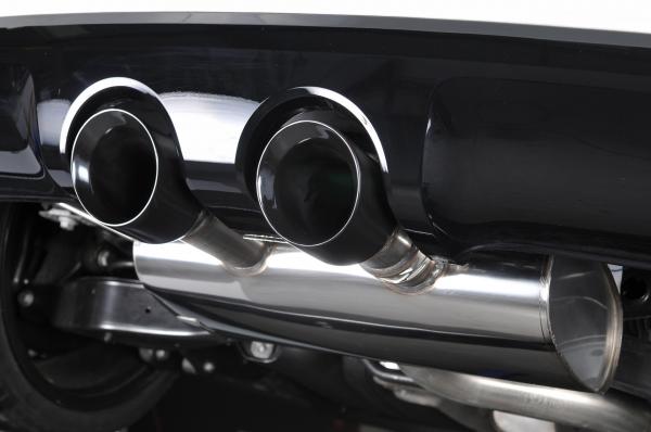 Catback výfuk Milltek VW Golf 6 R 2.0 TSI 270PS (09-13) - verze bez rezonátoru - koncovky leštěné