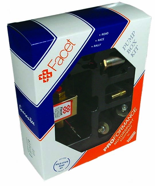 Univerzální nízkotlaká palivová pumpa Facet Solid State Competition kit 129l/h - 40185-K