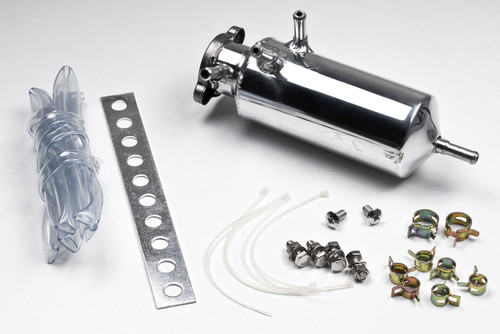 Water radiator coolant header tank - 4x vývod - objem 0,5l