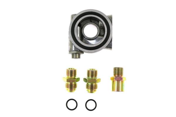 Adaptér pod olejový filtr TurboWorks 3/4"-16UNF s termostatem (D-10)