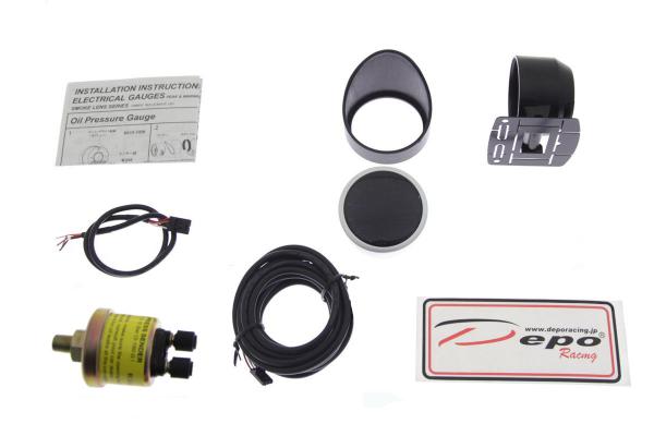 Přídavný budík Depo Racing WA 60mm - tlak oleje