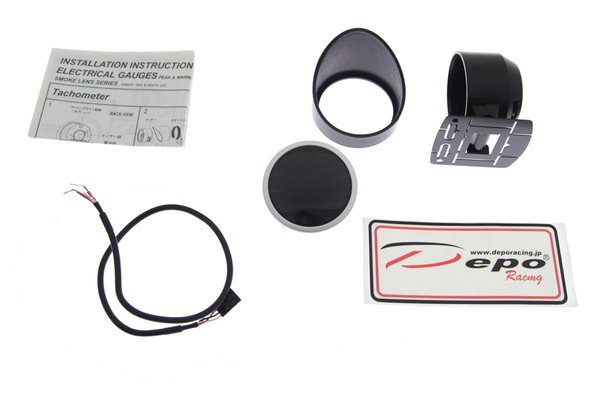 Přídavný budík Depo Racing WA 60mm - voltmetr