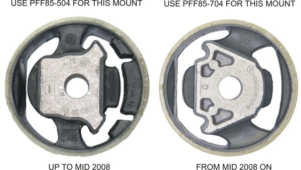 Silentbloky Powerflex Škoda Octavia II 1Z (04-08) Lower Engine Mount Insert Large diesel (4)