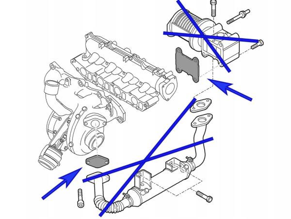 Kit na zaslepení EGR ventilu ProRacing Alfa Romeo 147 / 156 / 159 / 166 1.9 JTDM 16V / 2.4 JTDM 20V
