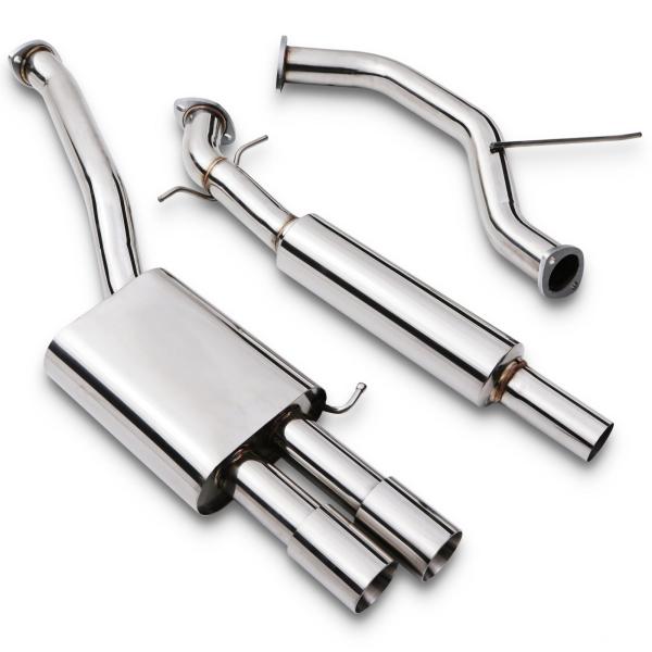 Catback výfuk Gravity Škoda Octavia II 1Z RS 2.0 TFSi/TSi/TDi sedan/kombi (06-13)