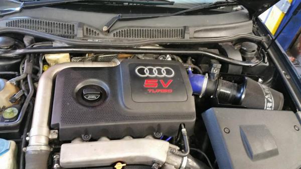 Sportovní kit sání Ramair Jet Stream na Audi TT 8N 1.8T 190-240PS K04 (98-06) - 80mm