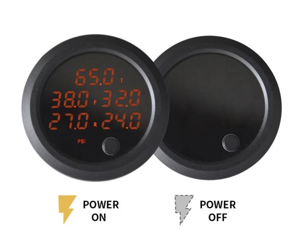 Přídavný budík ProRacing Digital LED - 5x tlak vzduchu