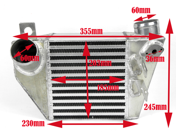 Intercooler SMIC HPP Audi A3 / VW Golf 4 / Seat Leon / Škoda Octavia 1.8T/1.9 TDi