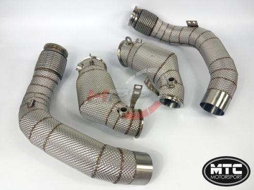 Downpipes se sportovními katalyzátory MTC Motorsport BMW 8-Series F91 / F92 / F93 M8 Competition S63M (18-)