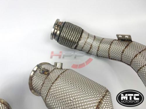 Downpipes se sportovními katalyzátory MTC Motorsport BMW 8-Series F91 / F92 / F93 M8 Competition S63M (18-)