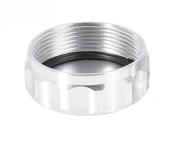 Hliníkové šroubovací víčko nádrže s plnícím hrdlem k navaření - 38mm