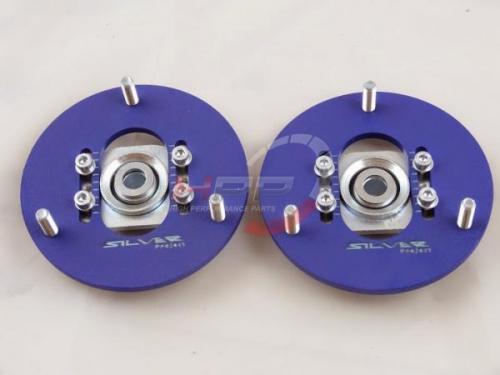 Přední horní uložení tlumičů (Pillowball Top Mounts) Silver Project BMW E39 / E46 / E9X - verze pro stavitelný podvozek