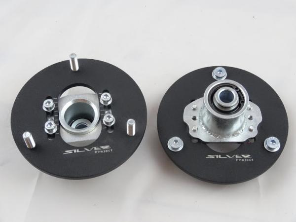 Přední horní uložení tlumičů (Pillowball Top Mounts) Silver Project BMW E39 / E46 / E9X - verze pro sériový podvozek