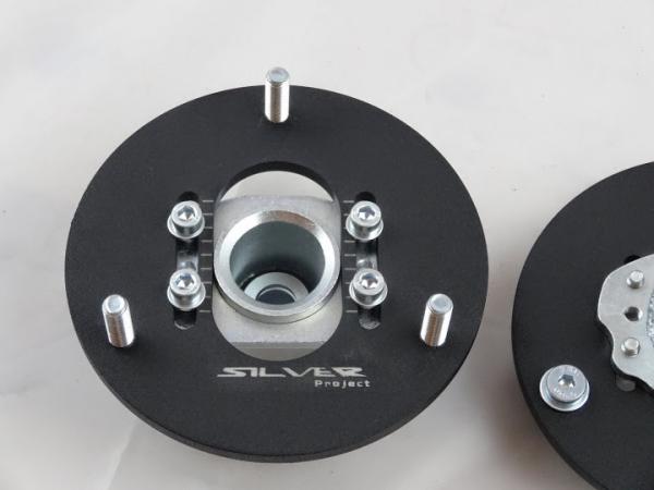 Přední horní uložení tlumičů (Pillowball Top Mounts) Silver Project BMW E39 / E46 / E9X - verze pro sériový podvozek