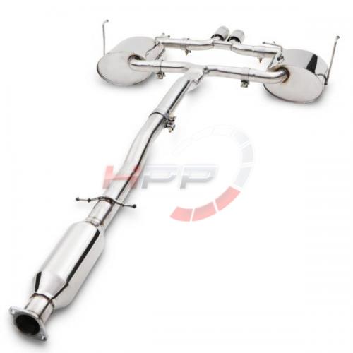 Catback výfuk Gravity Mini Cooper S R53 1.6 (00-06) - leštěné koncovky