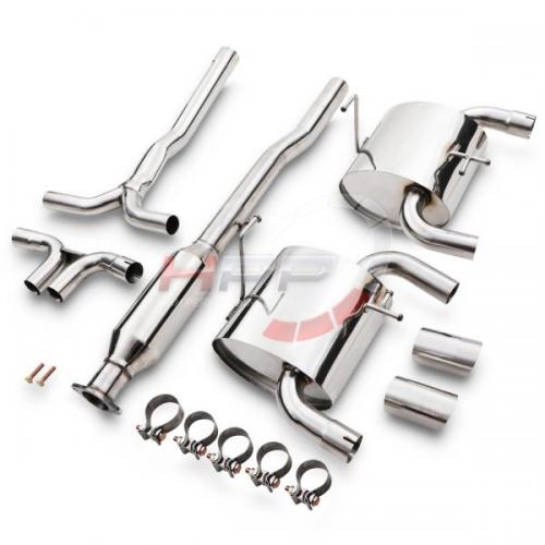 Catback výfuk Gravity Mini Cooper S R53 1.6 (00-06) - leštěné koncovky