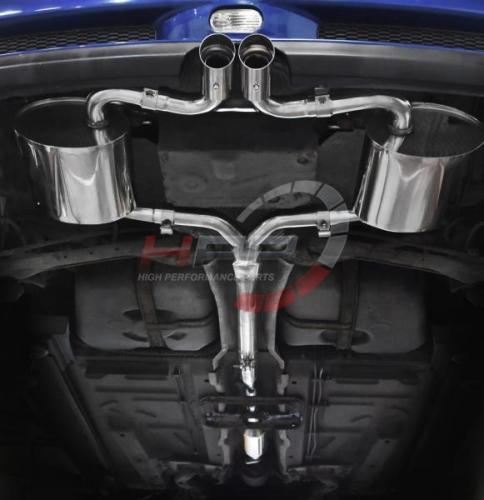 Catback výfuk Gravity Mini Cooper S R53 1.6 (00-06) - leštěné koncovky