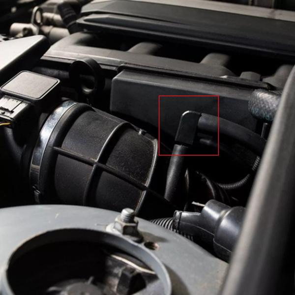 Hliníkové podtlakové F vedení na sací hadici BMW E39 / E46 Z3 M54 - 13327503677