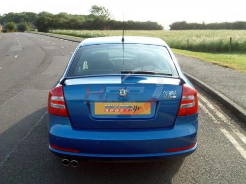 Catback výfuk Milltek Škoda Octavia II 1Z RS 2.0 TFSi (06-10) - verze bez rezonátoru