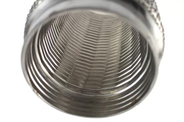 Vlnovec ProRacing 150 x 57mm nerez - Pro verze s vnitřním a vnějším vlnitým zesílením (interlock)