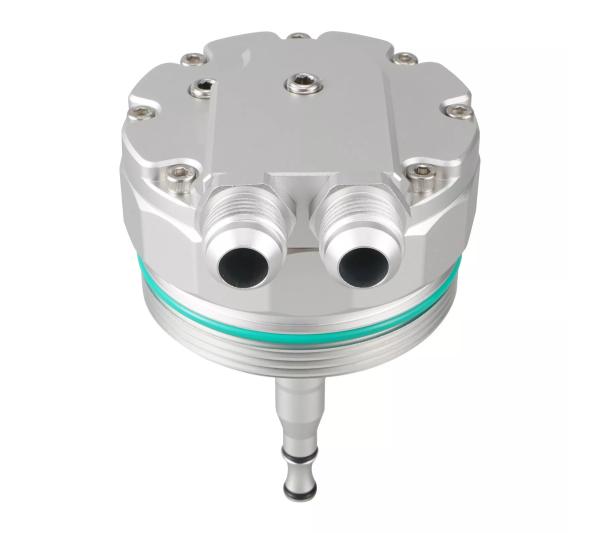 Adaptér pro montáž olejového chladiče na olejový výměník ProRacing BMW M52 / M54 / M56 - D-10 (AN10) + 2x výstup na senzory