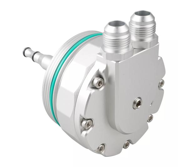 Adaptér pro montáž olejového chladiče na olejový výměník ProRacing BMW M52 / M54 / M56 - D-10 (AN10) + 2x výstup na senzory