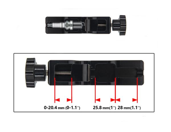 Zařízení na nastavení odtrhu zapalovací svíčky (0,04-0,88mm)
