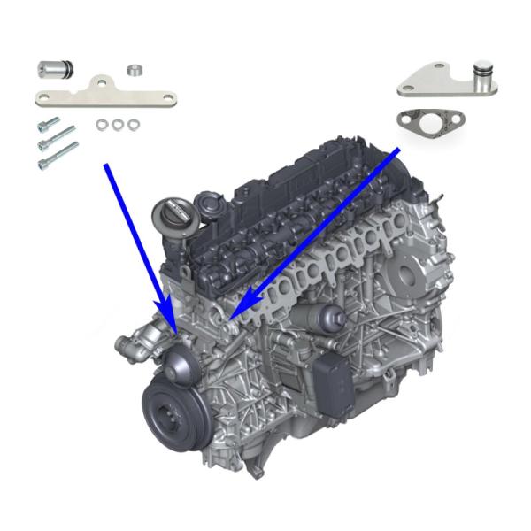 Kit na zaslepení EGR ventilu ProRacing BMW 3-Series E90 / E91 / E92 / E93 325d/330d/xd N57