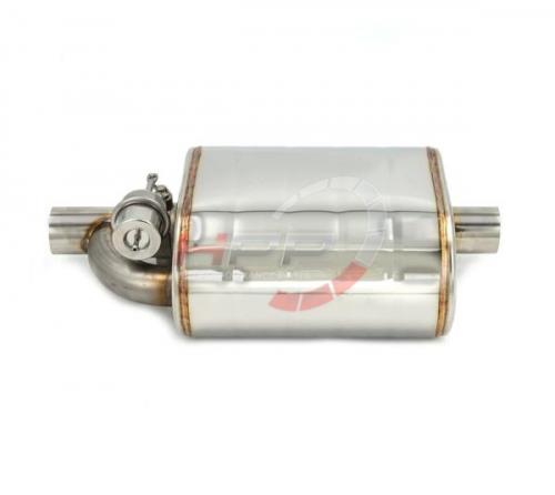 Koncové tlumiče výfuku s výfukovou klapkou ProRacing - nerez - 51mm - pravý a levý (OBD)