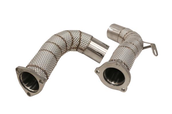 Downpipe s náhradou katalyzátoru TurboWorks Audi Q7 / S4 B9 / S5 F5 / SQ5 FY 3.0 TFSI EA839 (16-)