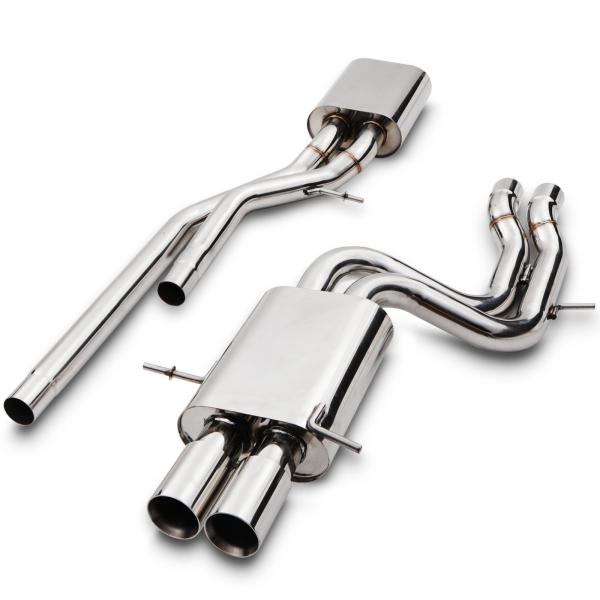 Catback výfuk Gravity Audi A4 / S4 2.7 V6 Bi-Turbo (97-01)