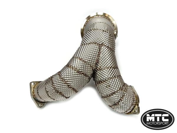 Downpipe s náhradou katalyzátoru MTC Motorsport Audi S4 8W / S5 B9 3.0 TFSI V6 (16-18)