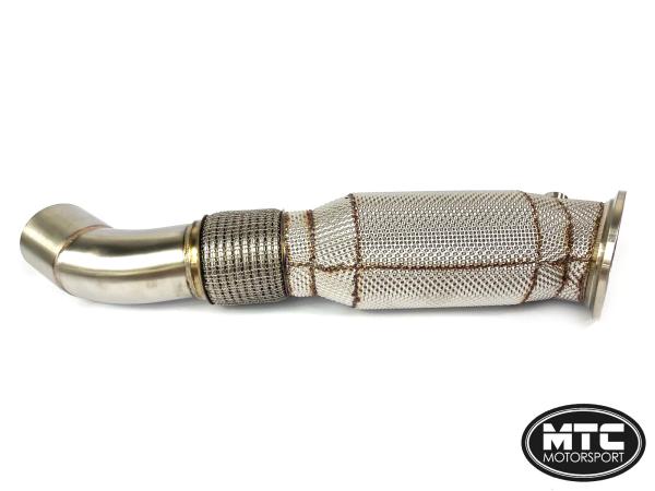 Downpipe se sportovním katalyzátorem MTC Motorsport BMW F20 / F21 / F22 / F23 M140i/M240i B58 (16-)