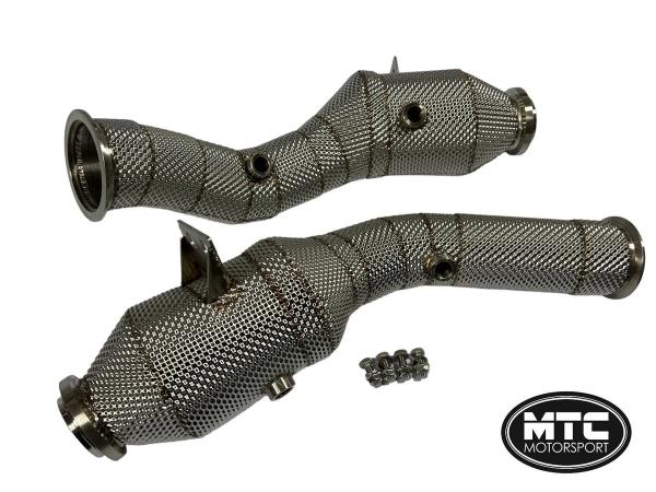 Downpipes se sportovními katalyzátory MTC Motorsport Mercedes C-Klasse W205 C43 / C400 / C450 AMG M276 (15-)
