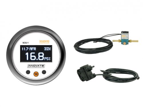 Přídavný budík Innovate Motorsports SCG-1 - standalone boost controller + wideband kit (širokopásmová lambda sonda)