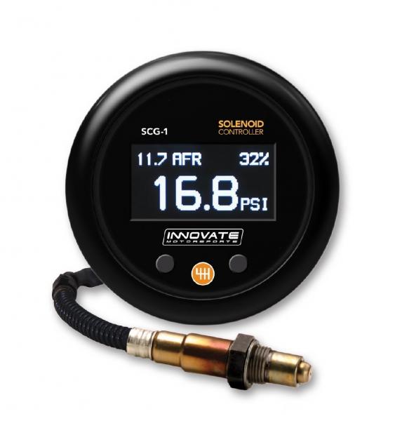 Přídavný budík Innovate Motorsports SCG-1 - standalone boost controller + wideband kit (širokopásmová lambda sonda)