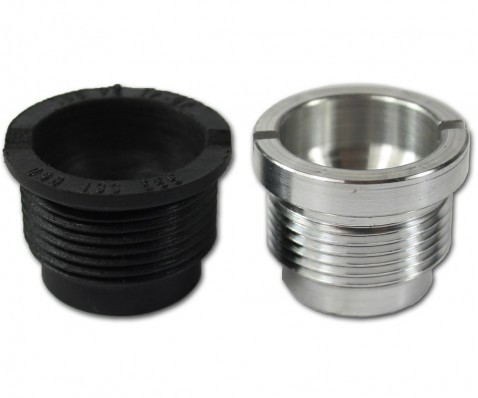 Adaptéry s hliníkovými vložkami na vstřikovače ProRacing na motory VAG 1.8T (small port heads)