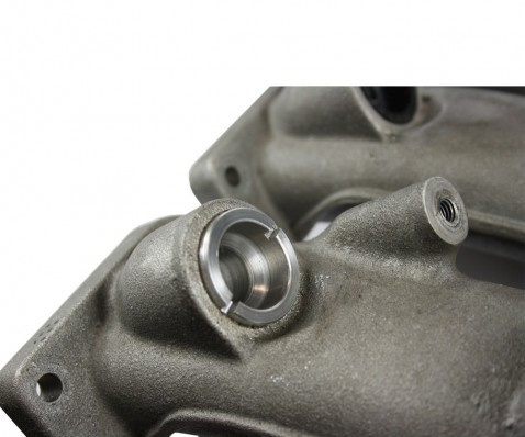 Adaptéry s hliníkovými vložkami na vstřikovače ProRacing na motory VAG 1.8T (small port heads)