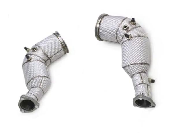 Downpipes s náhradami katalyzátorů ProRacing Audi RS6 / RS7 C8 5G 4.0 TFSI V8 (19-) - OPF